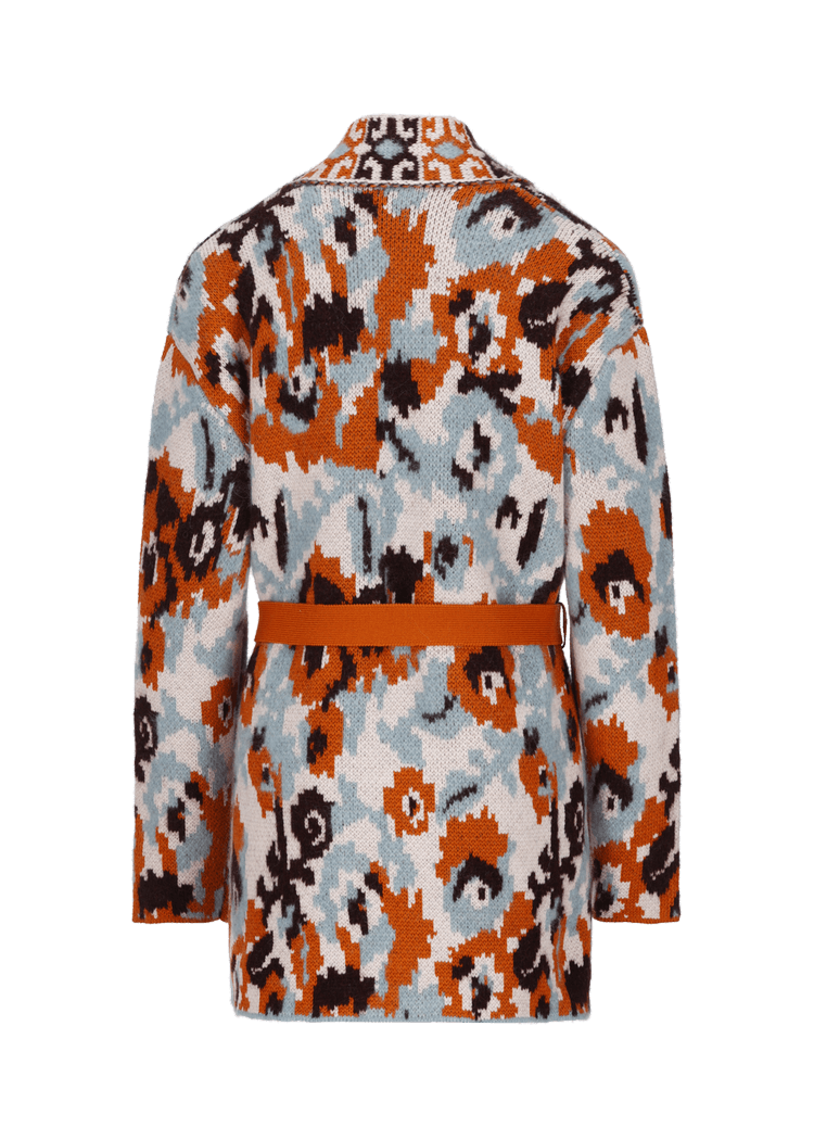 Luis Trenker Cardigan in maglia con cintura modello Luaisha Fino Al -60%
