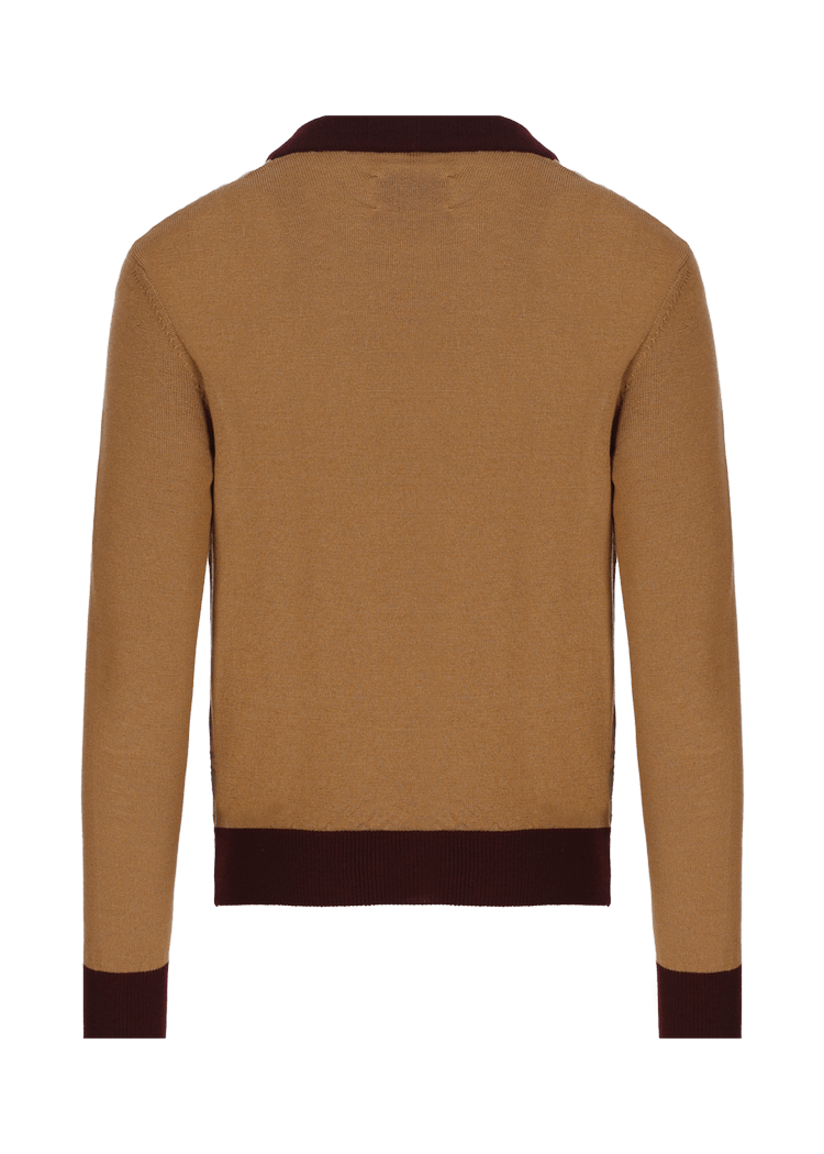 Luis Trenker Cardigan in un mix di materiali modello Luwaynet Affare Del Giorno