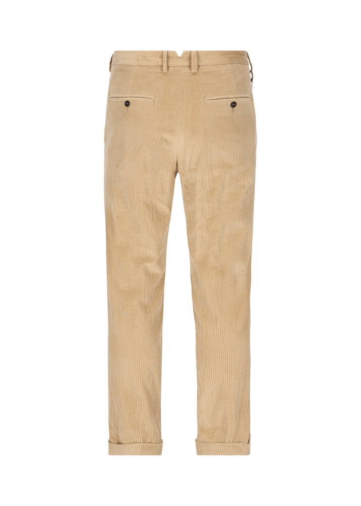Luis Trenker Pantaloni chino in pregiato velluto a coste modello Lubruneu In Saldo