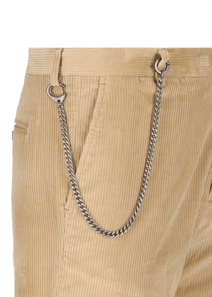 Luis Trenker Pantaloni chino in pregiato velluto a coste modello Lubruneu In Saldo
