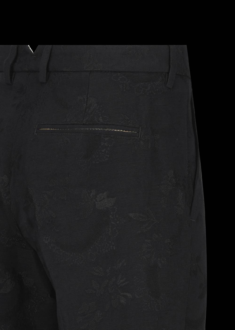 Luis Trenker Pantaloni chino con motivo in jacquard modello Lubruneu Moda