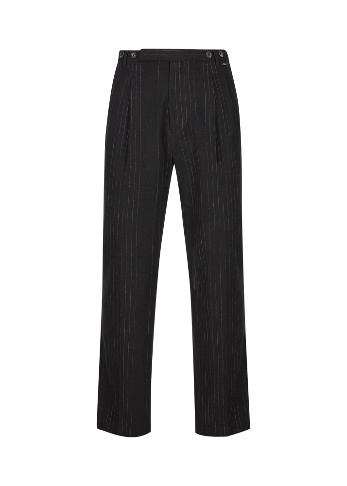 Luis Trenker Pantaloni chino con pinces modello Lubrian Offerta speciale
