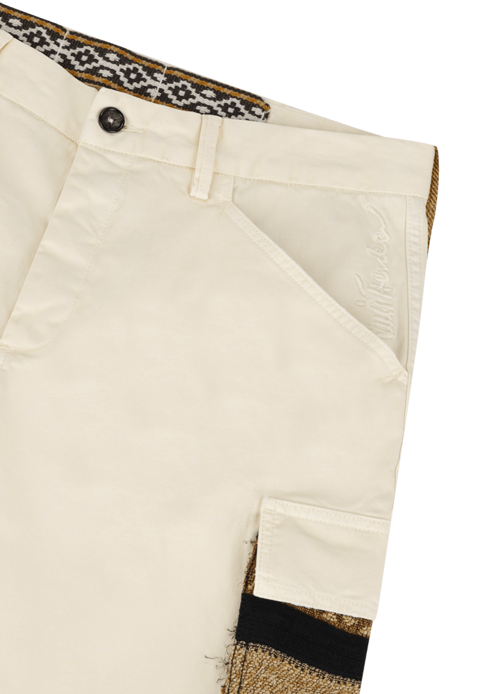 Luis Trenker Pantaloni cargo in gabardine di cotone modello Luberno Comprare a buon mercato