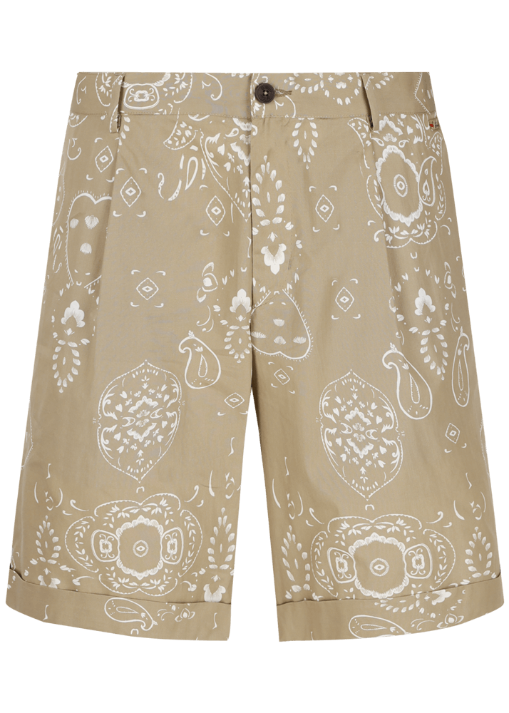 Luis Trenker Bermuda con stampa bandana modello Lubartl Shopping online