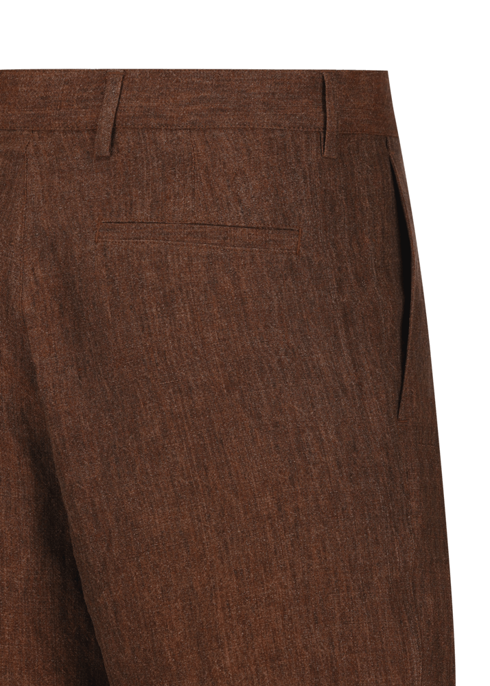 Luis Trenker Bermuda in lino modello Lubartl Black Friday