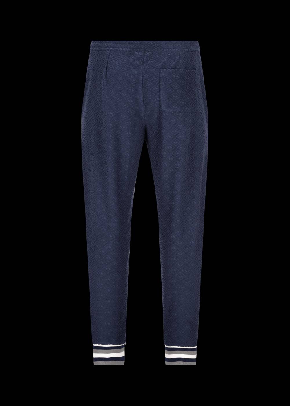 Luis Trenker Pantaloni in felpa in spugna di cotone modello Lumbac Offerta natalizia