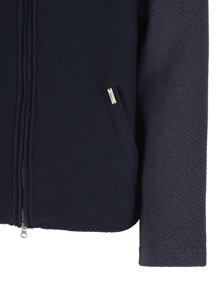 Luis Trenker Cardigan lavorato a maglia con cappuccio Luwallace Offerta Pasqua