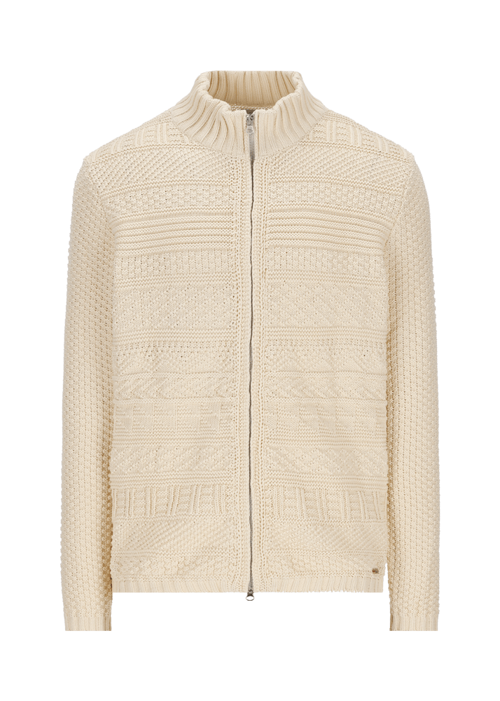 Luis Trenker Cardigan lavorato a maglia con colletto alla coreana modello Luwall Offerta Giorno del Papà