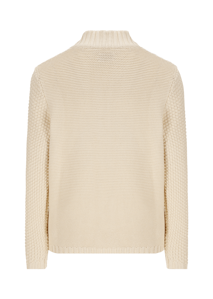 Luis Trenker Cardigan lavorato a maglia con colletto alla coreana modello Luwall Offerta Giorno del Papà