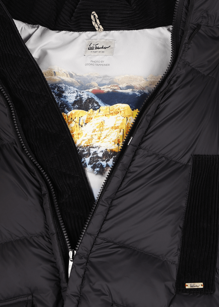 Luis Trenker Cappotto in piuma modello Ludovicco Liquidazione