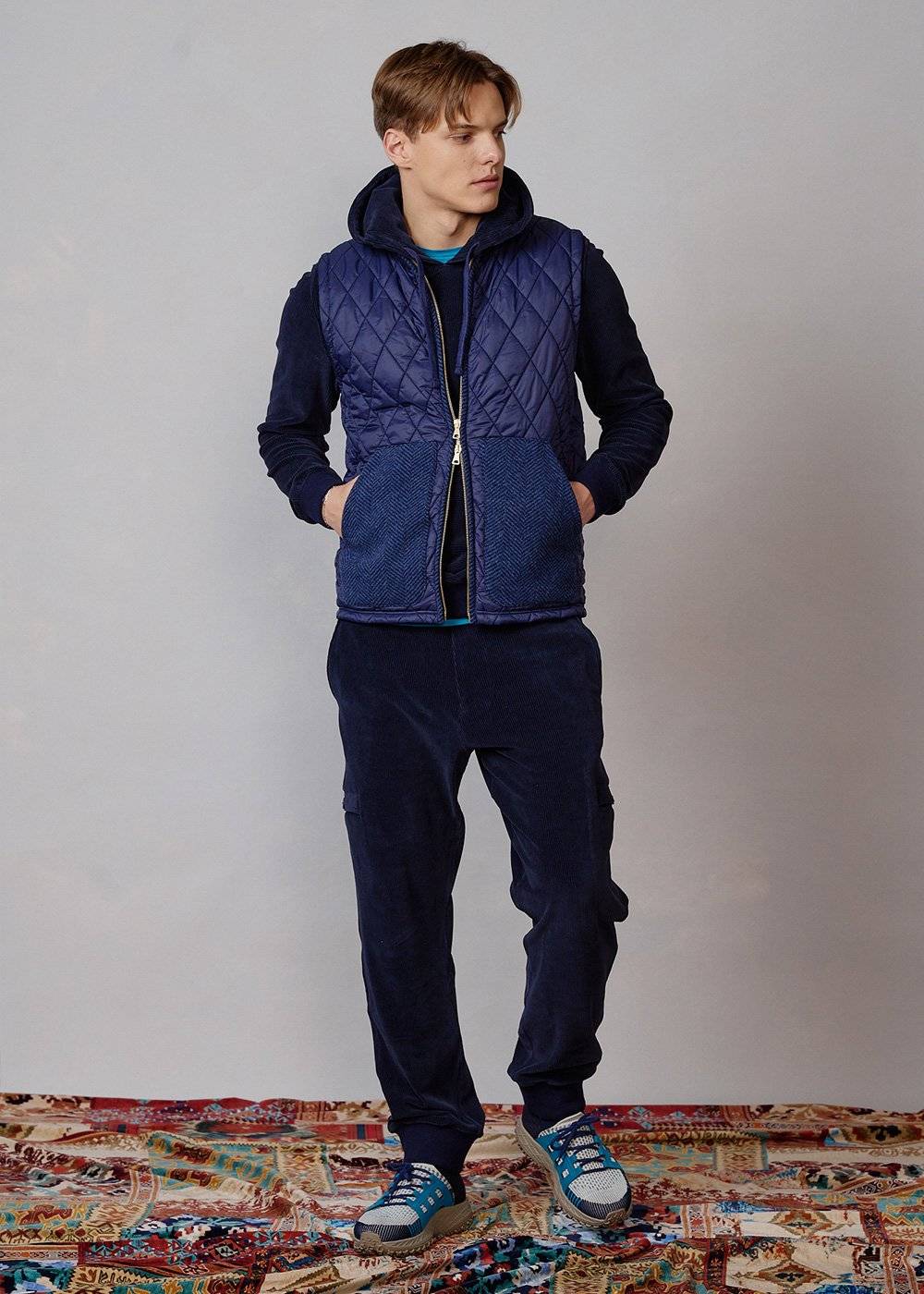 Luis Trenker Gilet trapuntato in nylon modello Lugus Comprane uno, ottenene uno gratis