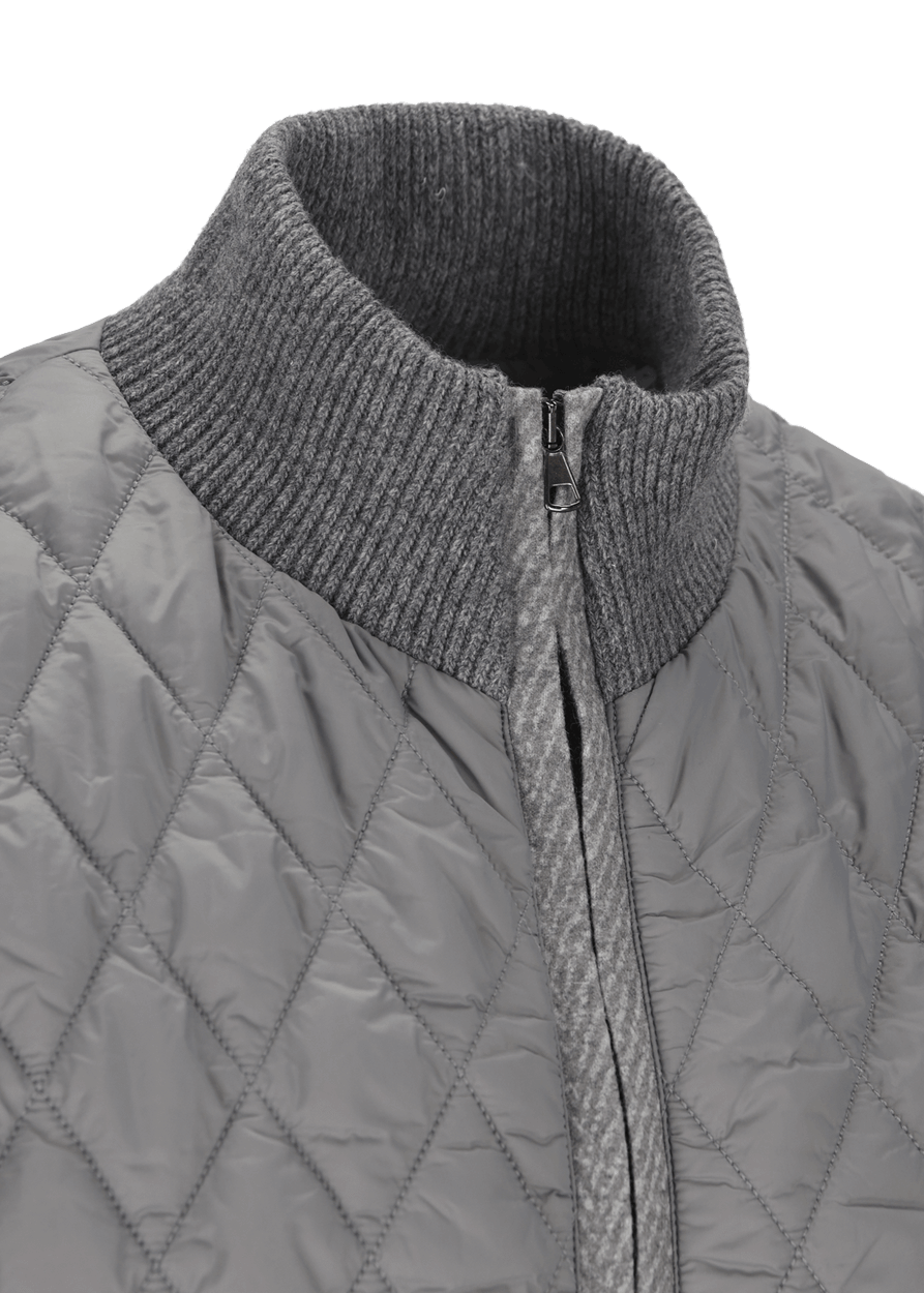 Luis Trenker Gilet trapuntato in nylon modello Lugus Offerte giornaliere