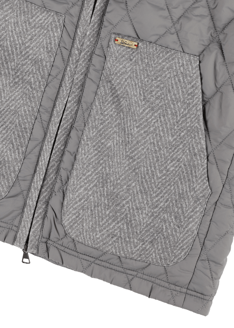 Luis Trenker Gilet trapuntato in nylon modello Lugus Offerte giornaliere