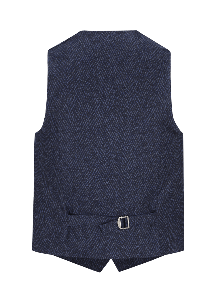Luis Trenker Gilet in lana cotta modello Lusebastian Offerte speciali