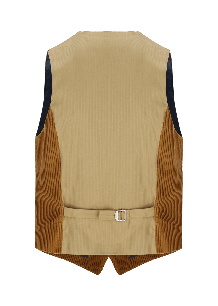 Luis Trenker Gilet in velluto a coste modello Lusebastian Prezzo basso