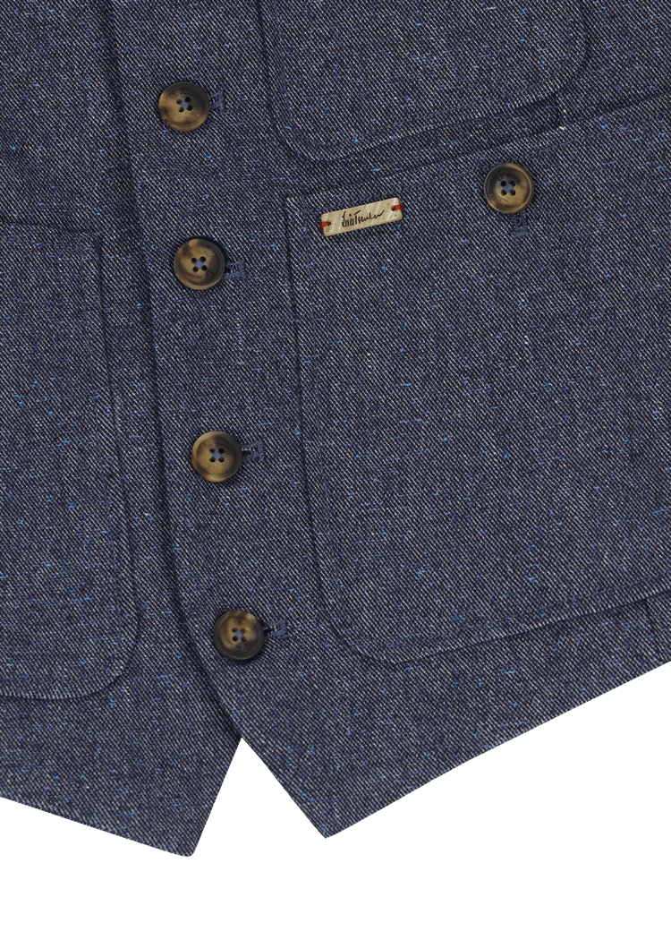 Luis Trenker Gilet in twill modello Luseba ACQUISTA ORA