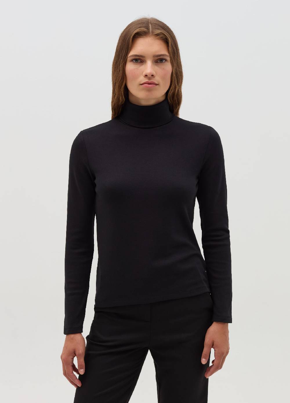 OVS T-shirt a collo alto con maniche lunghe Moda