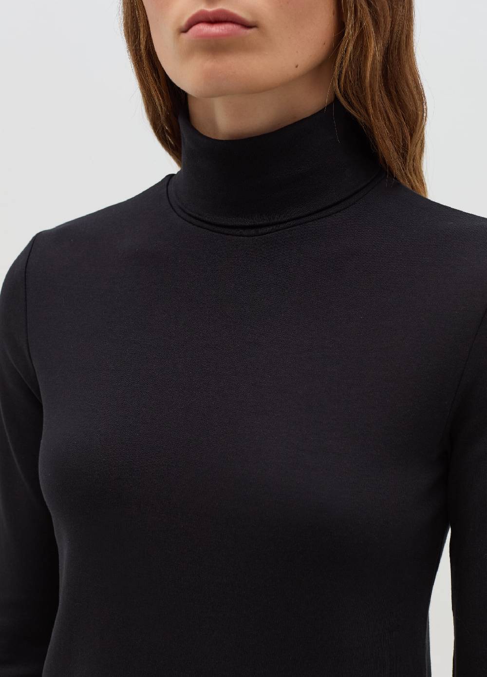 OVS T-shirt a collo alto con maniche lunghe Moda