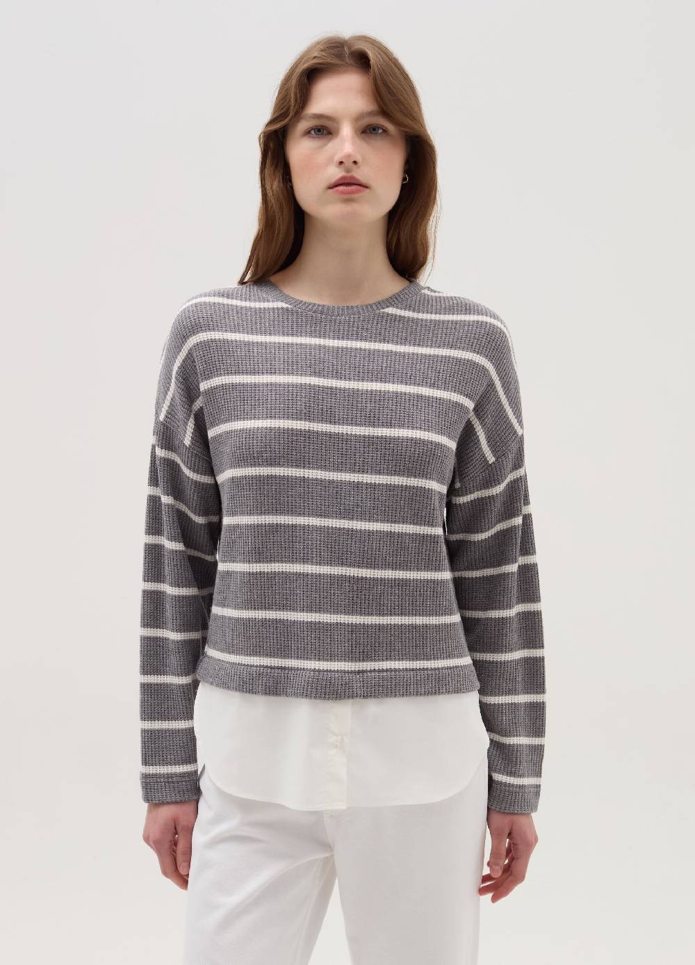 OVS T-shirt maniche lunghe con micro trama waffle Comprane uno, ottenene uno gratis