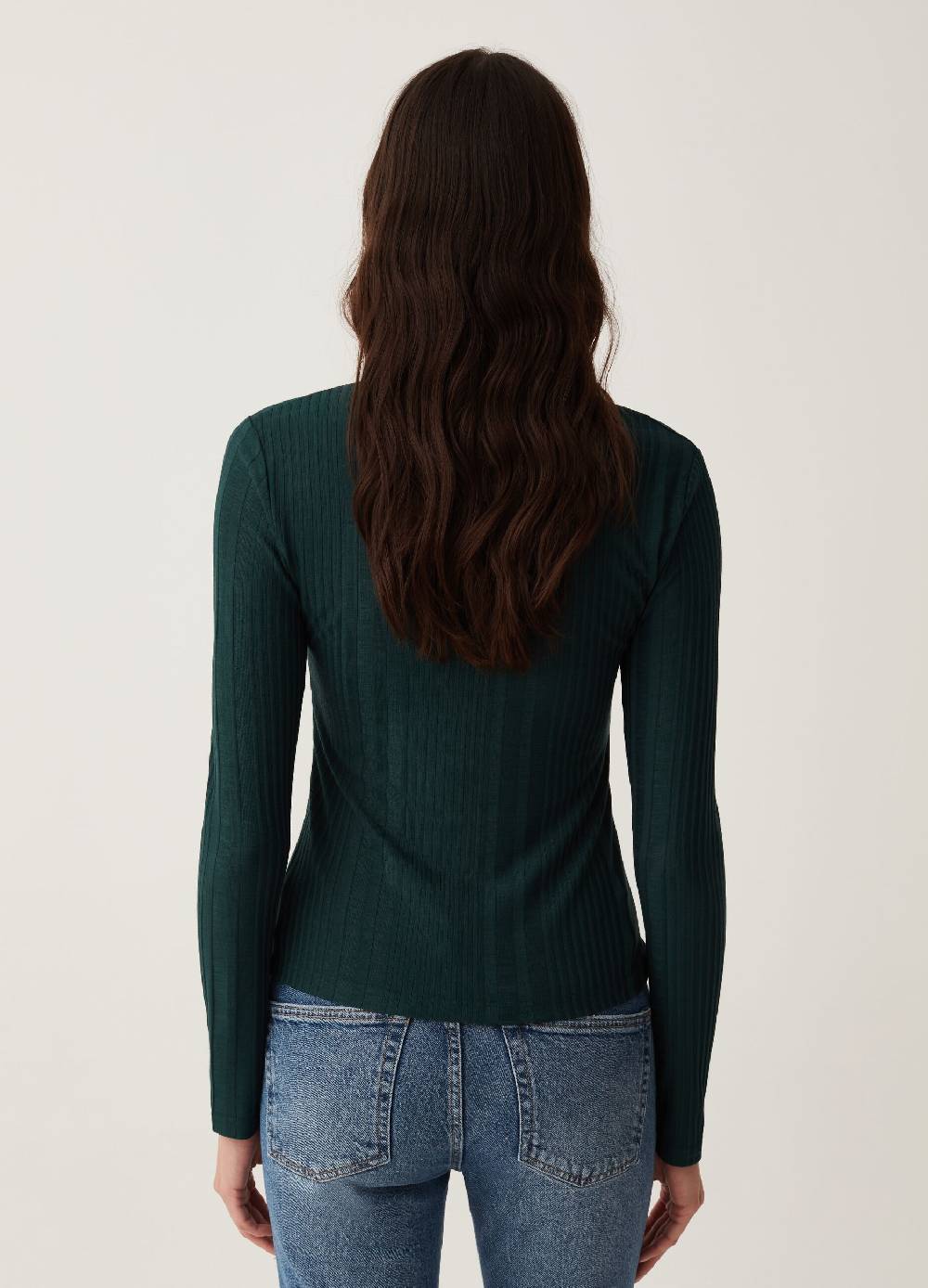 OVS T-shirt a coste piatte con dettagli cut out Hotsell