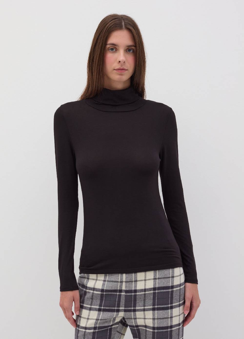 OVS T-shirt intima a maniche lunghe in modal stretch Nuovo
