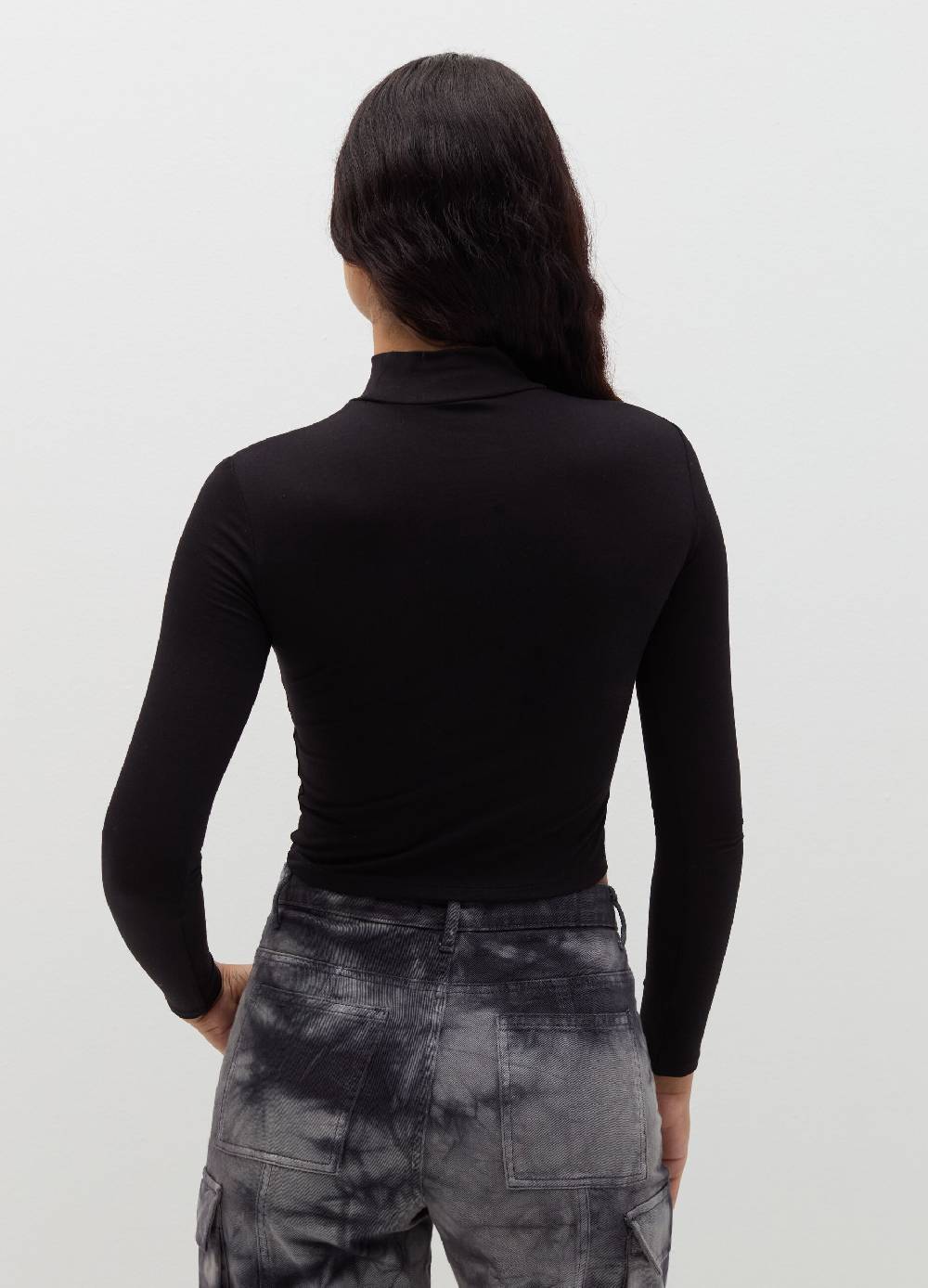 B. ANGEL T-shirt mock neck con maniche lunghe Comprane uno, ottenene uno gratis