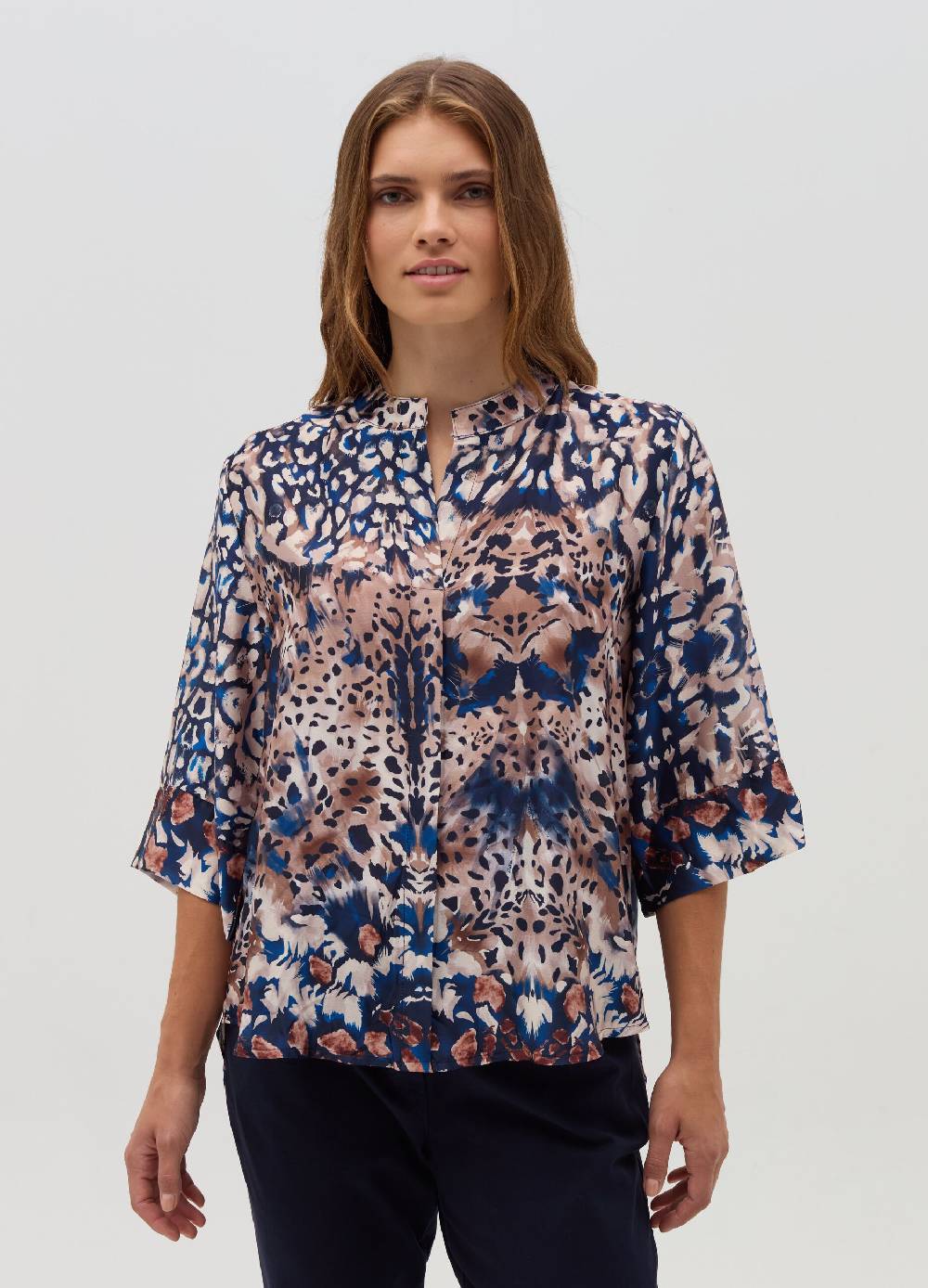 HYBRID Blusa stampata con maniche a tre quarti Negozi Online