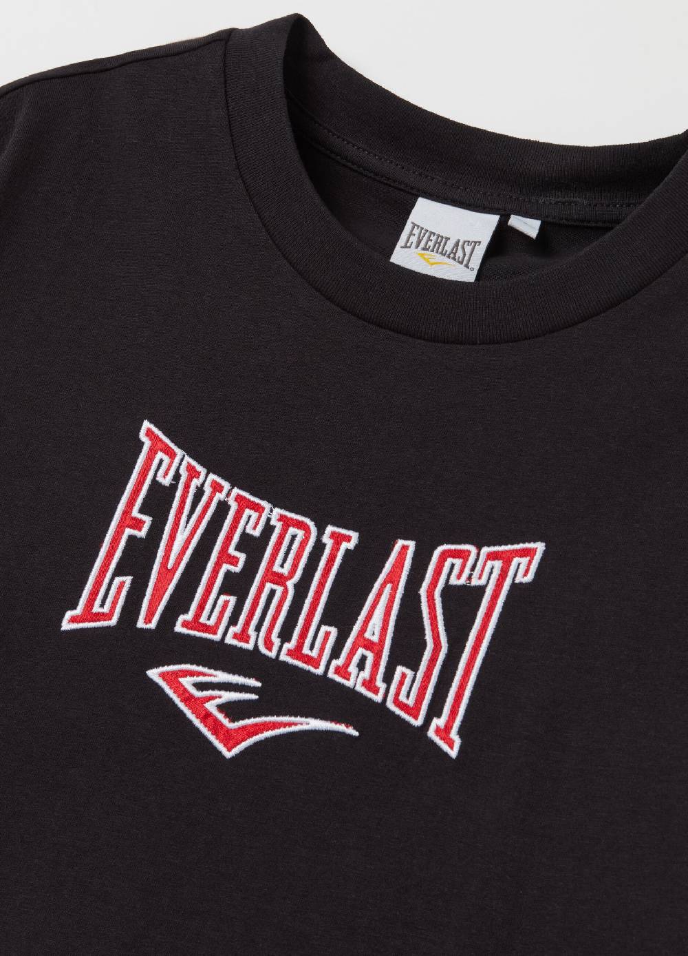 EVERLAST T-shirt in cotone con stampa logo Vendita Economica
