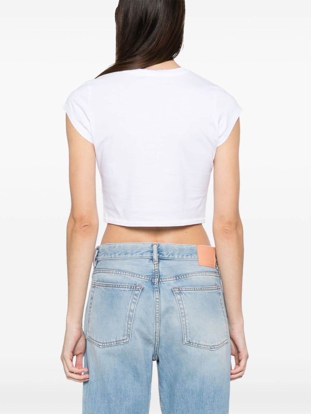 KENZO 'boke flower crest' micro-embroidered t-shirt Liquidazione