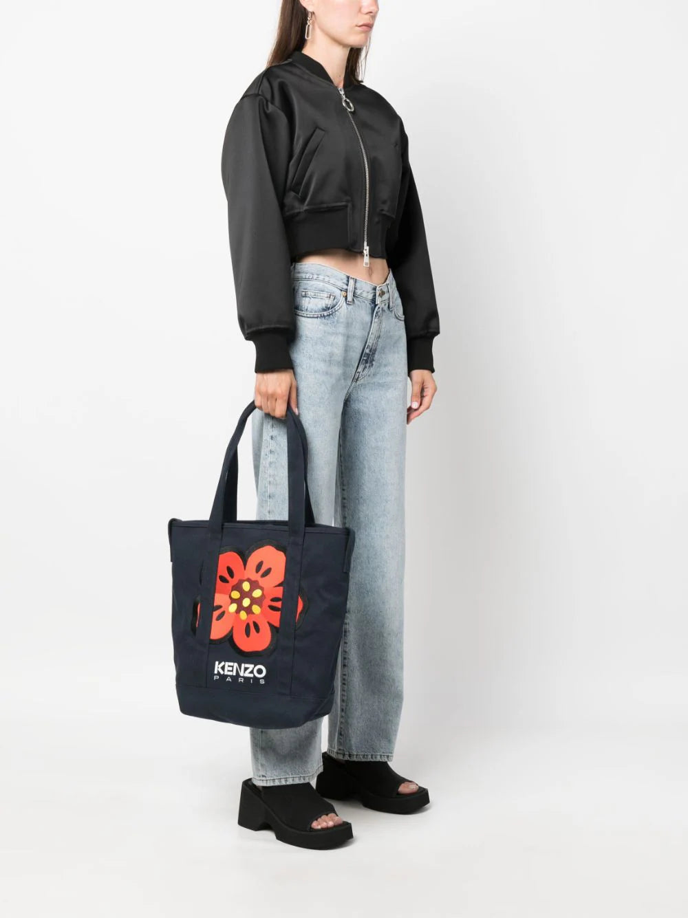 KENZO 'boke flower' tote bag Fino al 65% di sconto