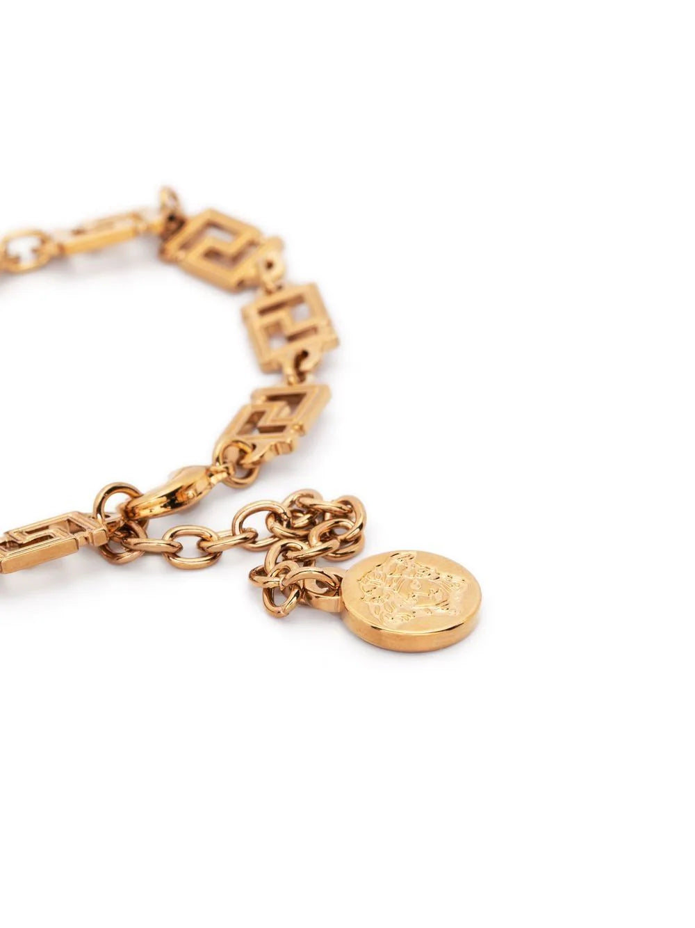 VERSACE 'greca' charm-detail bracelet Only for today