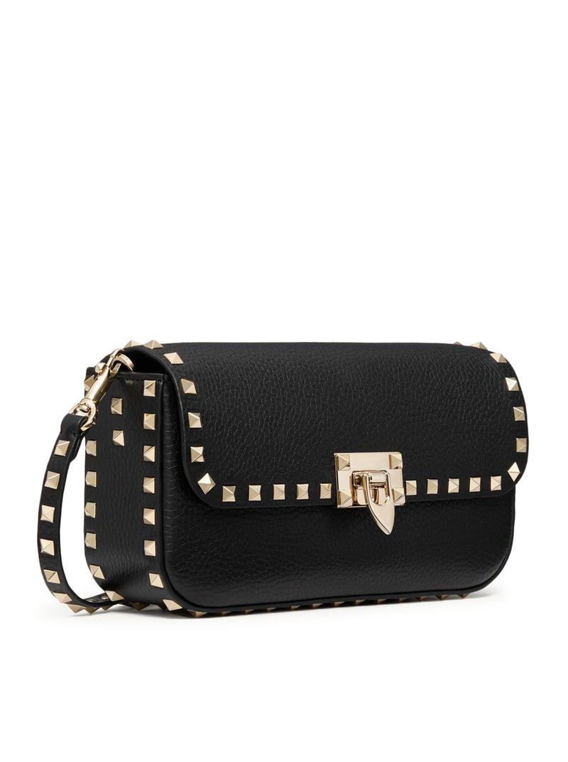 Suitnegozi BORSA A TRACOLLA VALENTINO GARAVANI ROCKSTUD IN VITELLO GRANATO Fino Al -60%