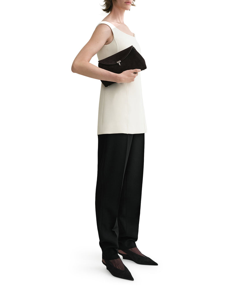 Suitnegozi T-Lock clutch espresso Outlet