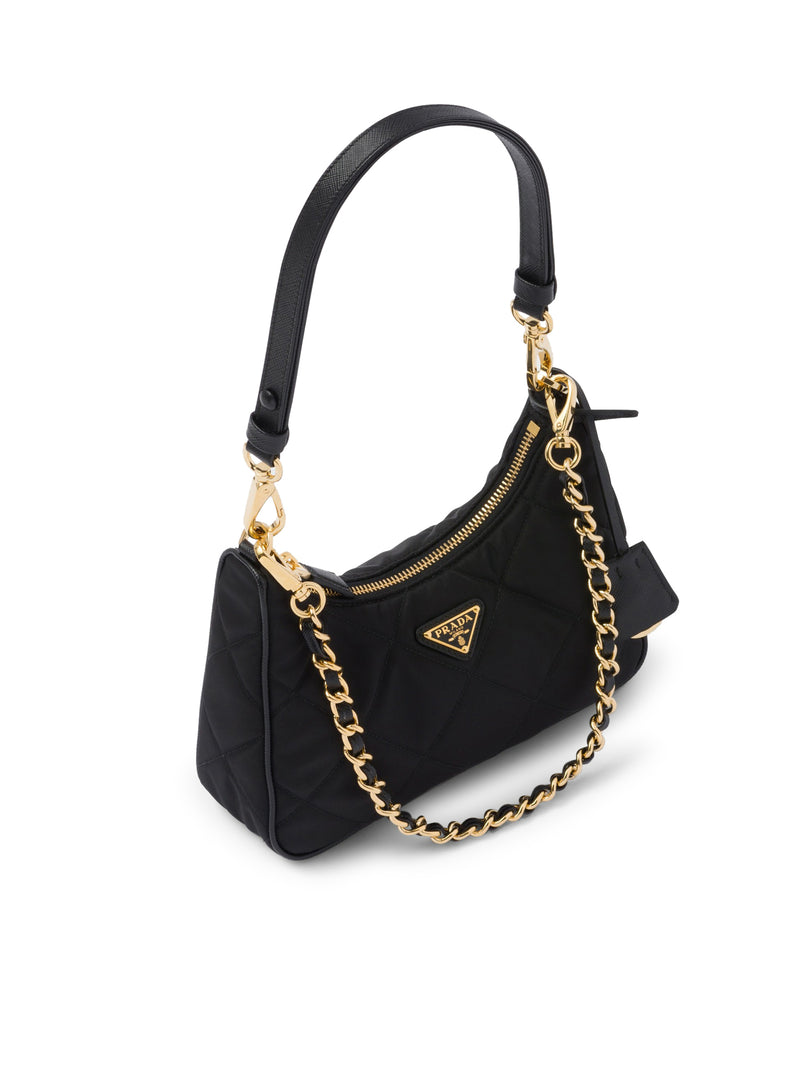 Suitnegozi Mini borsa Prada Re-Edition 1995 Chaîne in Re-Nylon In Saldo