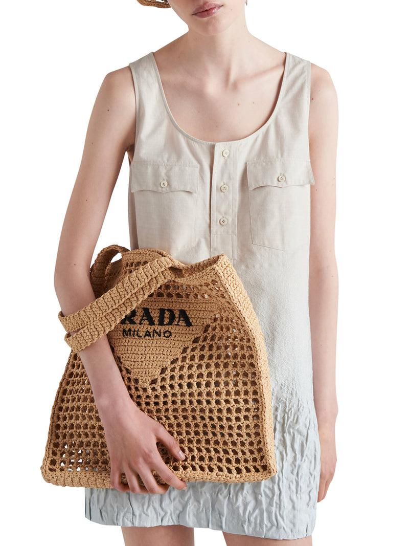 Suitnegozi Borsa shopping in tessuto intrecciato Sconto di tempo limitato
