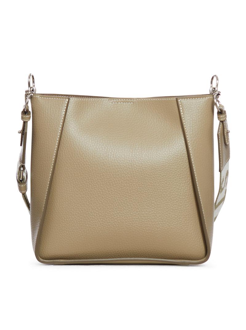 Suitnegozi Borsa a tracolla in alter mat taupe Comprare a buon mercato