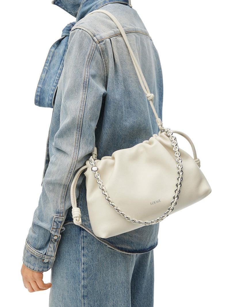 Suitnegozi Borsa Flamenco media in morbida pelle di agnello nappata Offerta Giorno del Papà