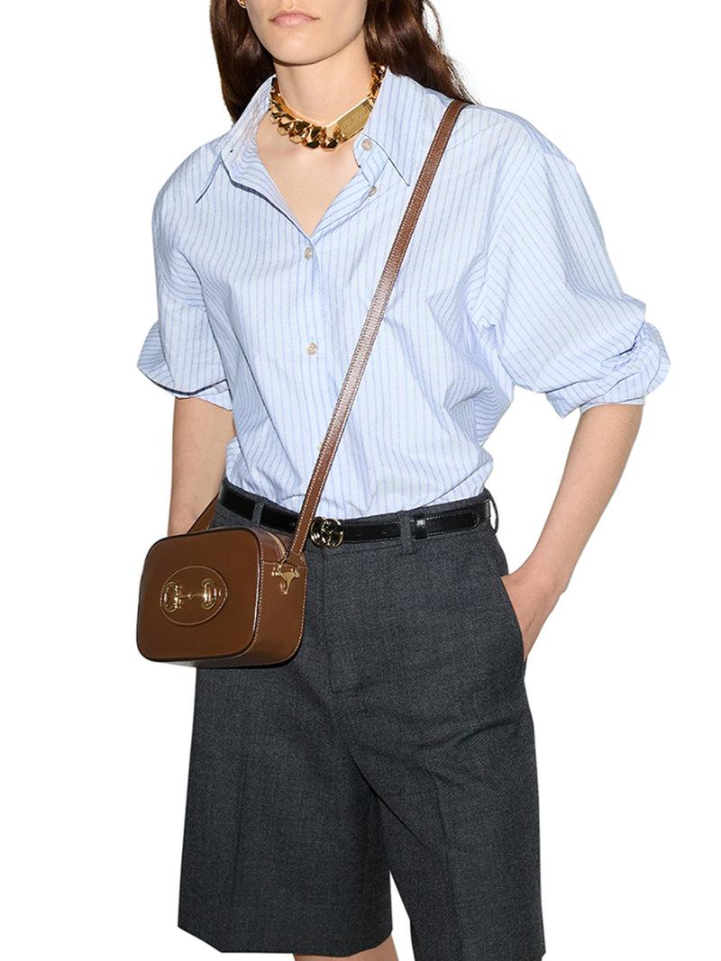 Suitnegozi MINI BORSA A SPALLA GUCCI HORSEBIT 1955 Grandi sconti