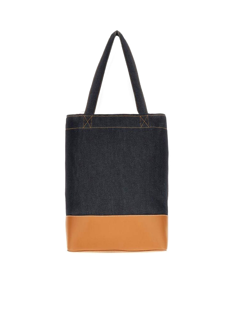 Suitnegozi BORSA A SPALLA AXEL IN DENIM CON INSERTI IN PELLE Bestseller