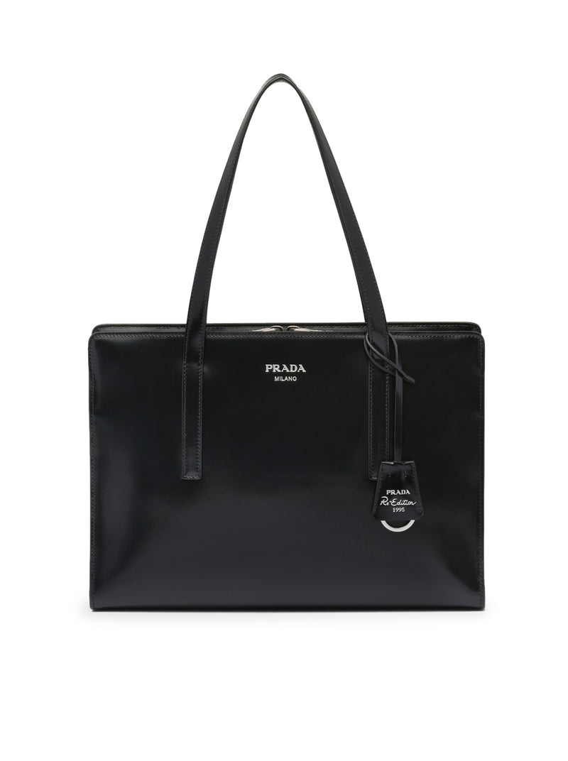 Suitnegozi Borsa Prada Re-Edition 1995 medium in pelle spazzolata Liquidazione
