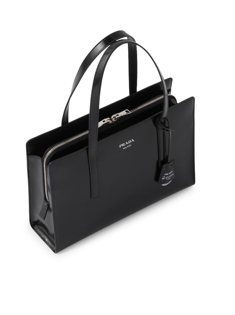 Suitnegozi Borsa Prada Re-Edition 1995 medium in pelle spazzolata Liquidazione