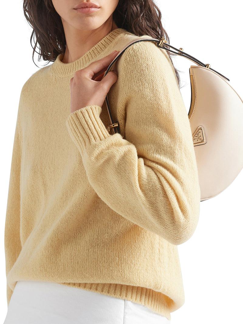 Suitnegozi Borsa a spalla Prada Arqué in pelle ACQUISTA ORA