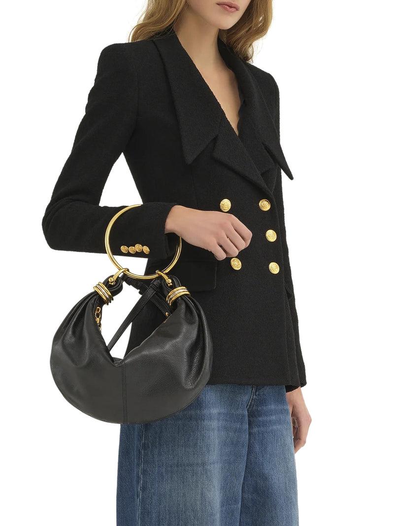 Suitnegozi BORSA HOBO BRACELET IN PELLE GRANATA Only for today