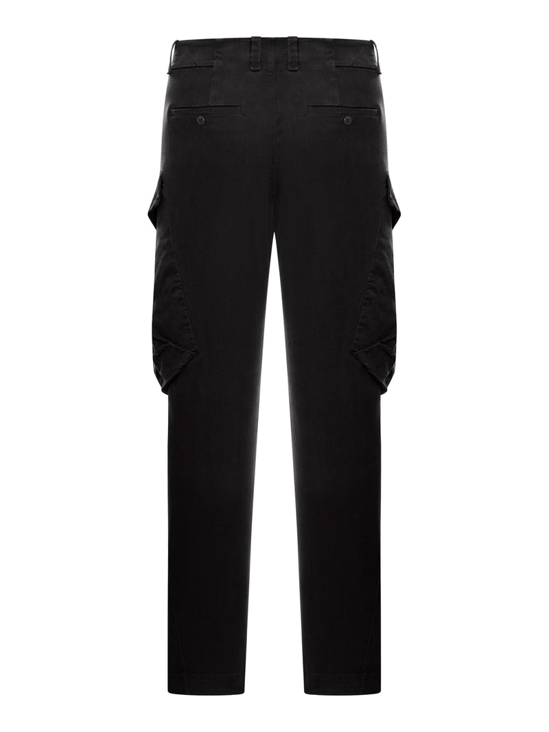 Suitnegozi Pantalone cargo regular fit in tencell e modal stretch smerigliato Affare Del Giorno