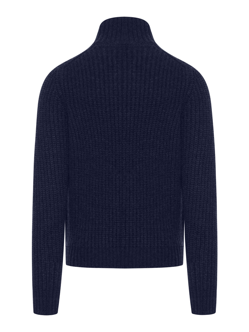 Suitnegozi cardigan in lana con zip Grande vendita