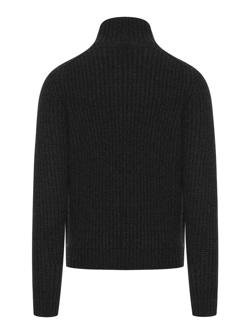 Suitnegozi cardigan in lana con zip Flash Sale