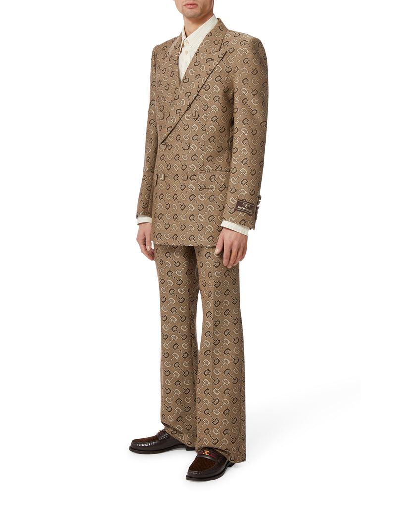 Suitnegozi Giacca in cotone motivo Morsetto maxi Fornitura limitata