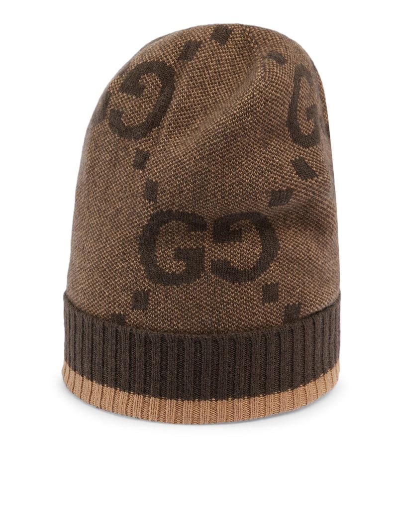 Suitnegozi Cappello in cashmere con GG In vendita