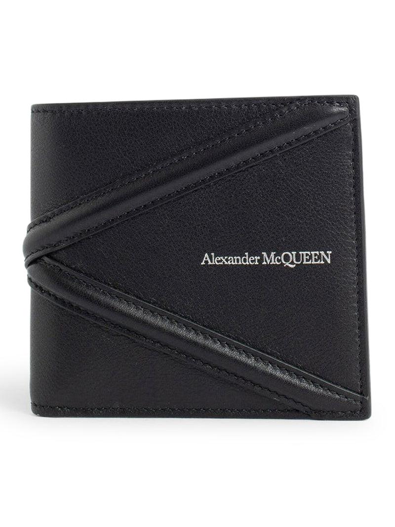 Suitnegozi portafoglio in pelle con placca logo