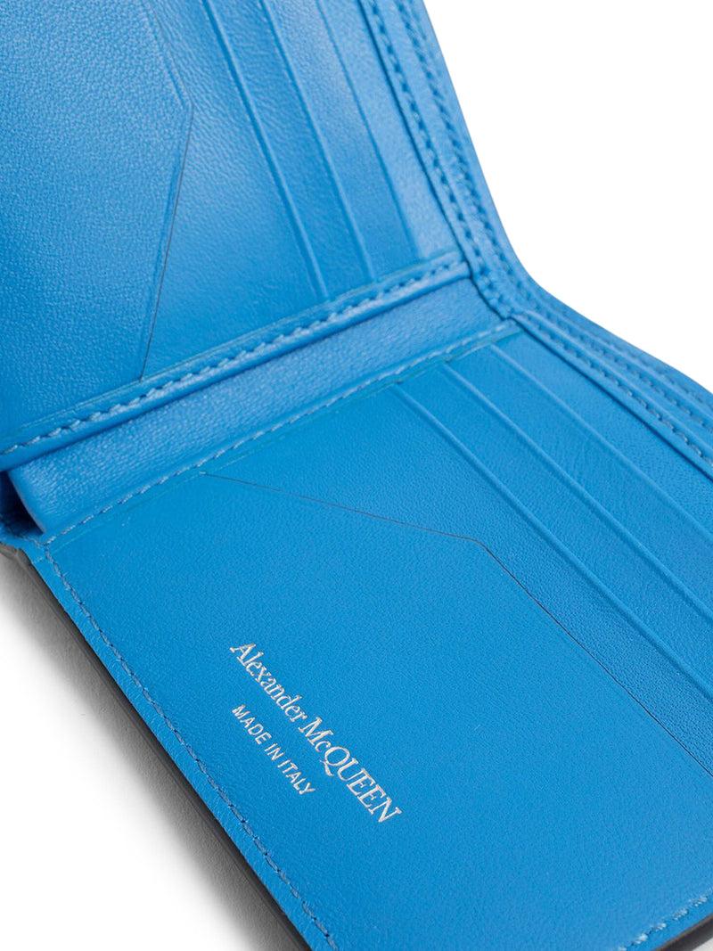 Suitnegozi portafoglio in pelle con placca logo Italia